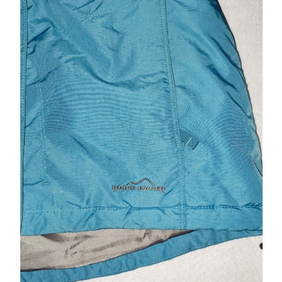 Eddie Bauer Coat-Jaket Vintage Color Aqua Womans - Picture 5 of 8